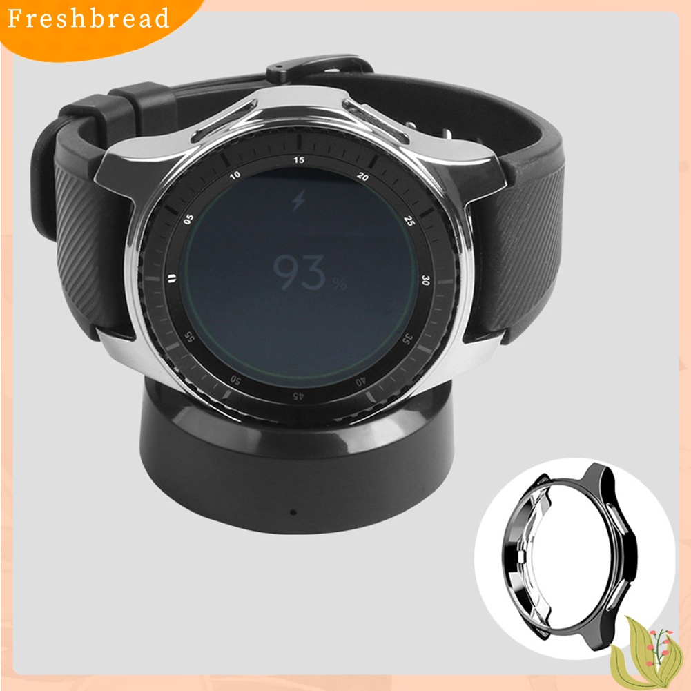 Terlaris Soft Frontier Smart Watch Case Cover Protective Frame Band for Samsung Gear S3