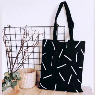 GROSIR (RESLETING) BISA COD TOTEBAG / TOTE BAG QUOTE KOPI RELAX LOVE GARIS