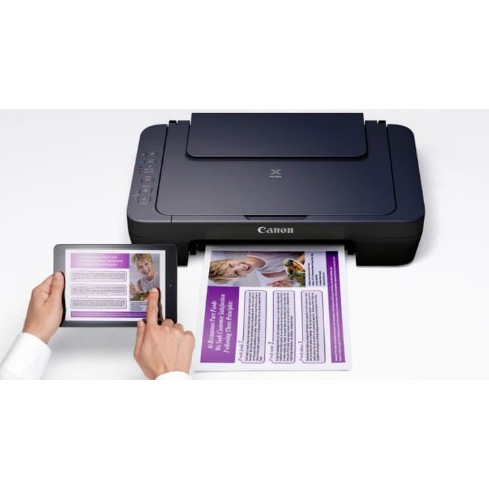 Canon Pixma E460 Wireless Print Scan Copy Cloud Print Color Inkjet Shopee Indonesia