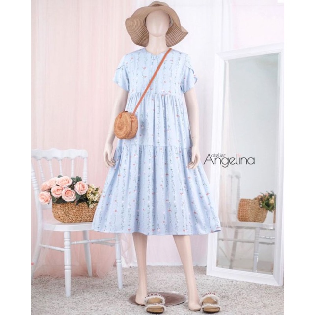 ATELIER ANGELINA AUDREY DRESS SHALLFLOWER S