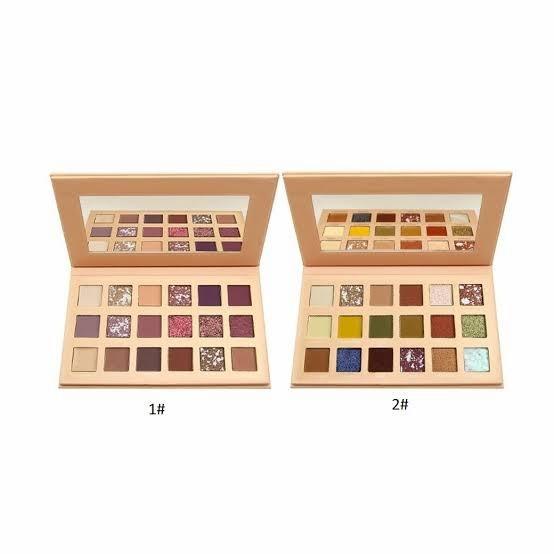 Eyeshadow Novo Cinderella Eyeshadow Palette Shimmer Glitter Novo 18 Warna