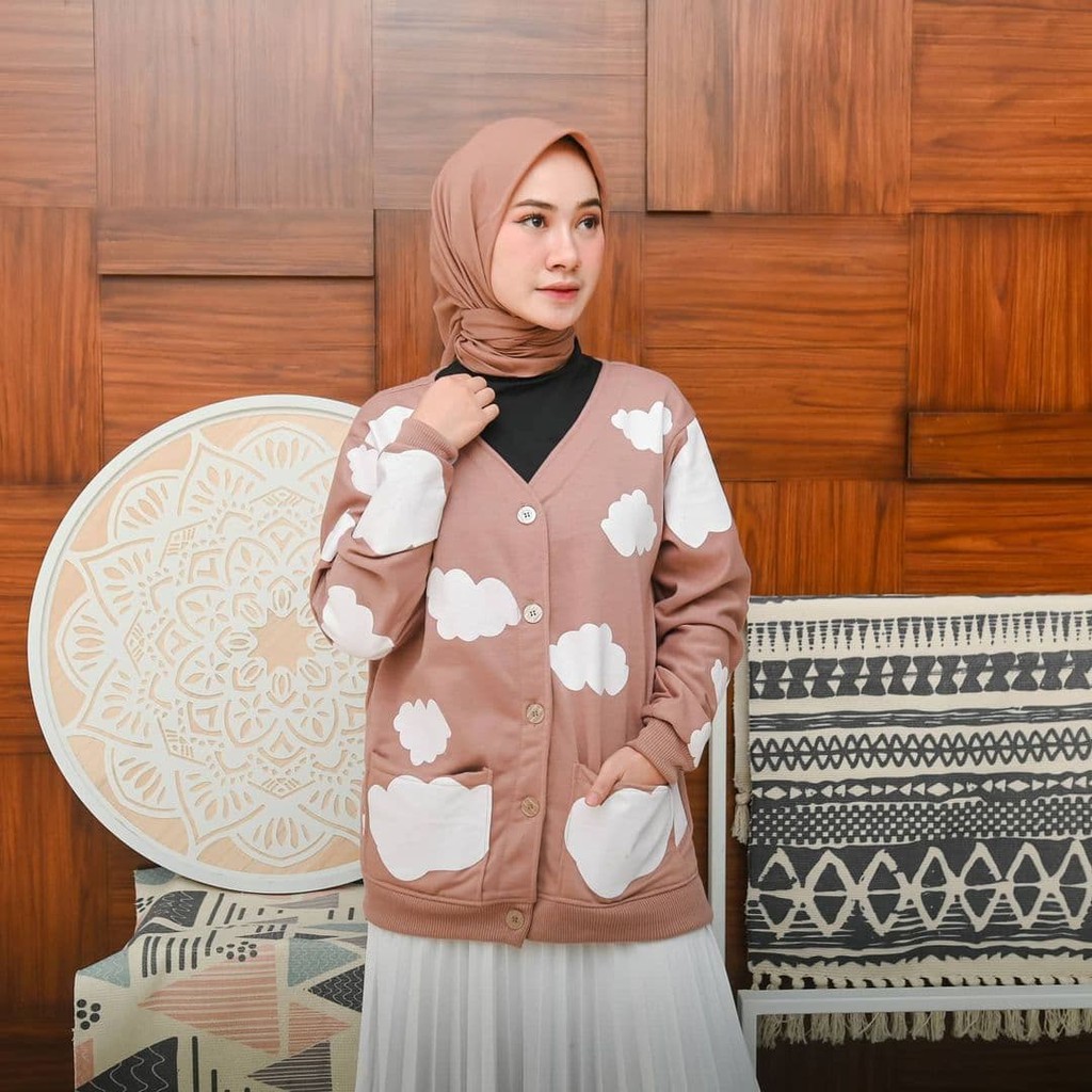 Nara.Grosir - Cloud Outher l Fashion Sweater Terbaru