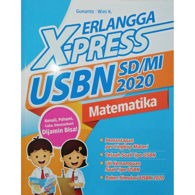 Buku Usbn Matematika Sd 2020 Erlangg Xpress Usbn 2020 Shopee