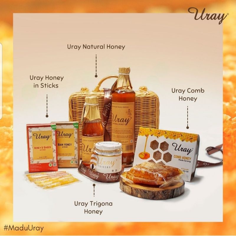 

[Bonababy] madu uray / madu uray 450gr / madu uray 875gr / madu uray stick / madu uray trigona