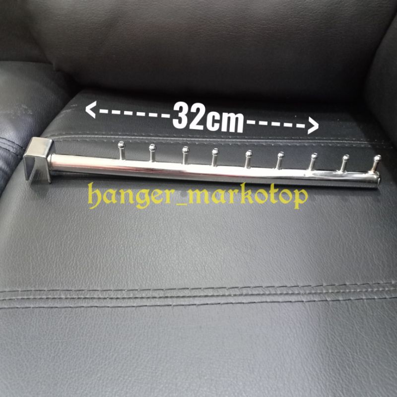 hanger suling 9paku lurus u kotak