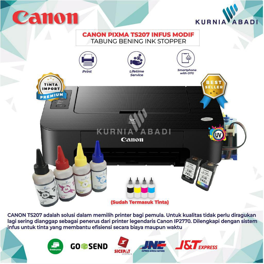 Printer Canon PIXMA IP2770 Infus Inkjet Print Only Tabung Bening