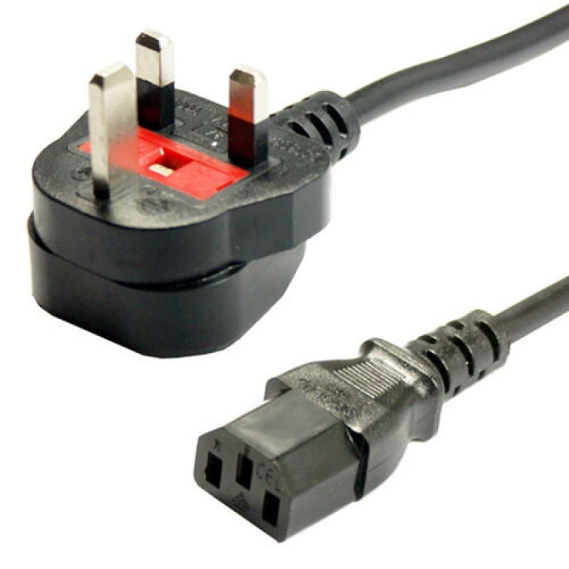 Kabel Power UK 3 Pin - C13 IEC Socket - Grade A