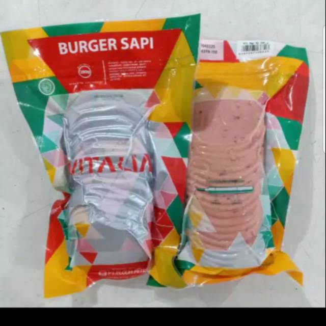 

Vitalia burger sapi 20s 280gr