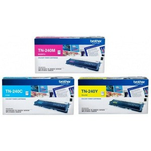 TONER BROTHER TN 240 @ CYAN,MAGENTA,YELLOW ORIGINAL