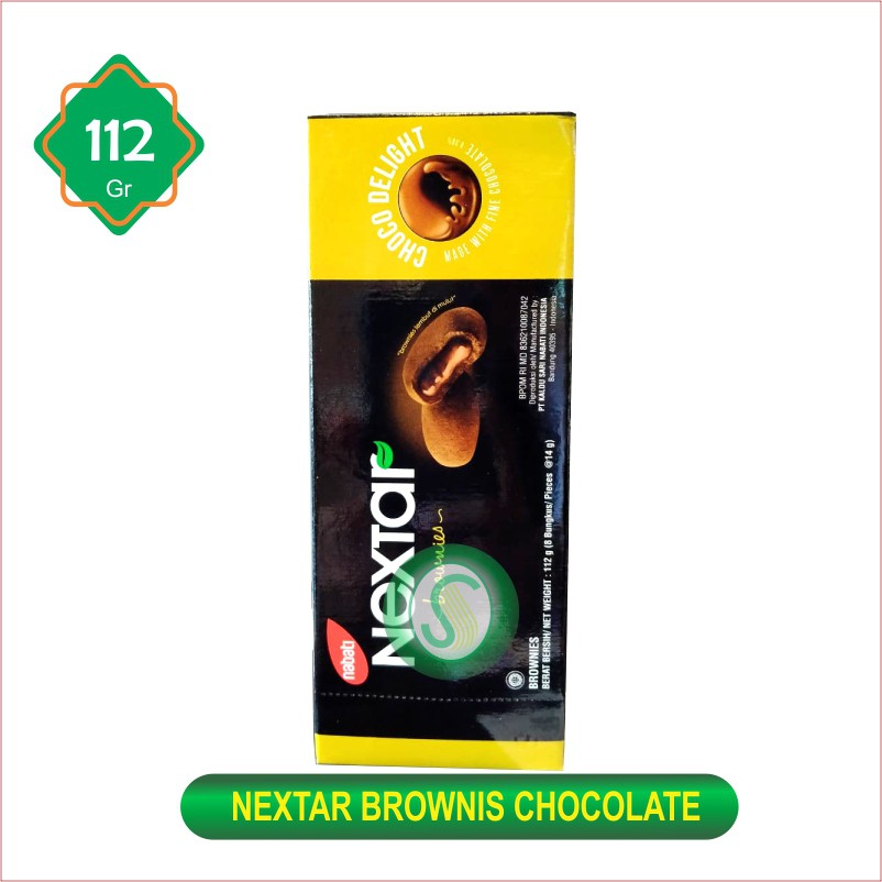 

Nextar Brownies Chococlate 112 gr (2pcs)