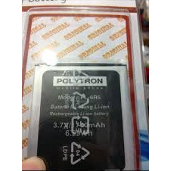 Battery Batre Baterai Polytron W2430 Wizard Twins Quadra PL-6R5 PL6R5