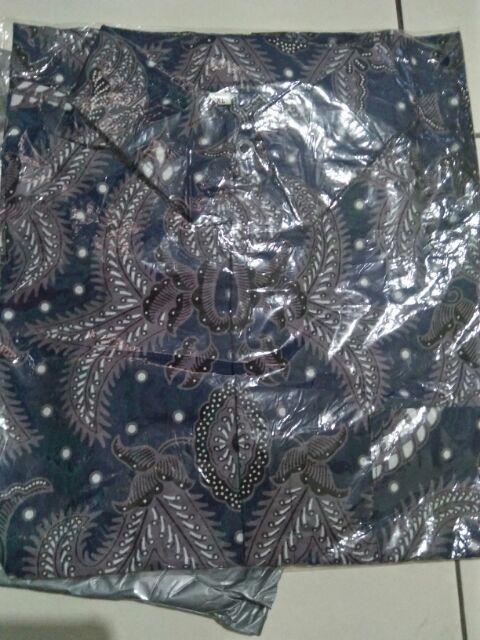Bswart Batik Hrb026 Kenongo Hem Pendek Padi Pekalongan M L Xl Batik Pria Murah Modern Grosir