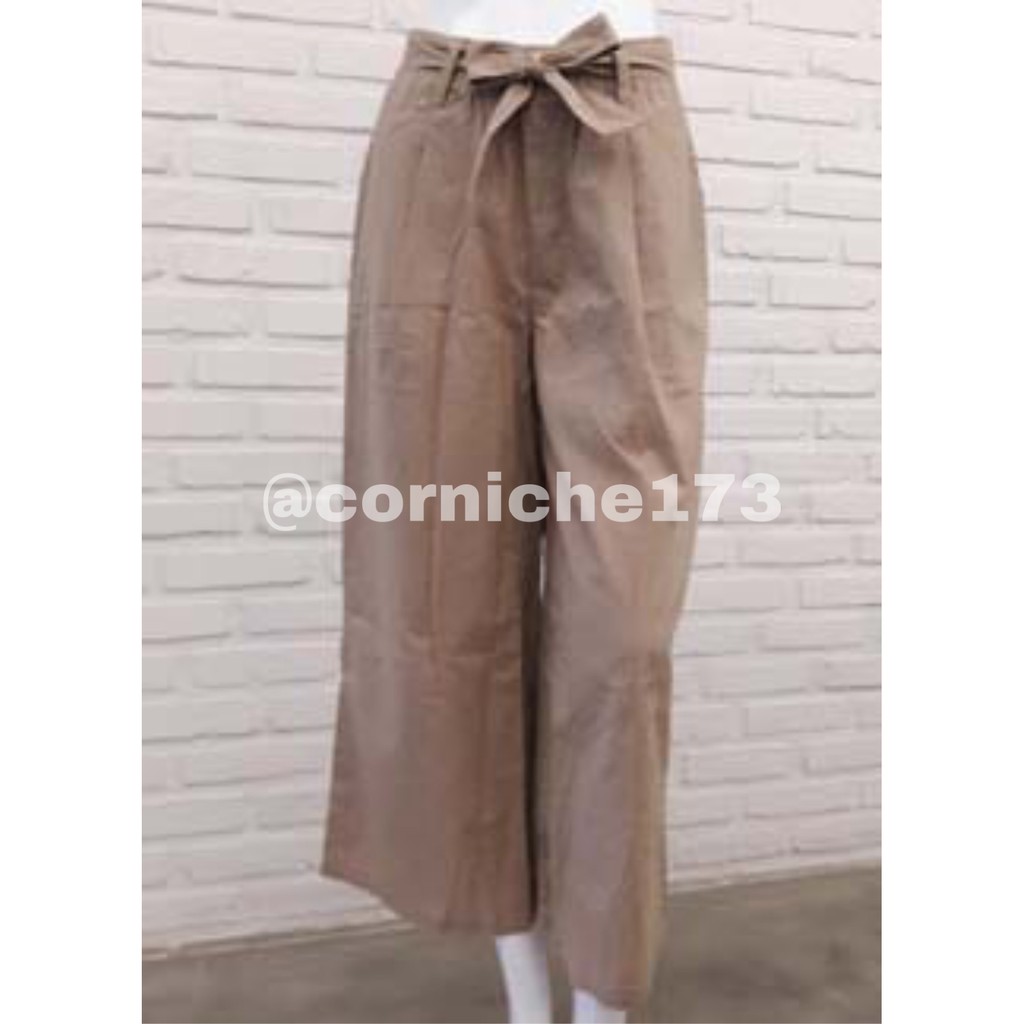 Corniche Kelly Wide Pants Beige - TP90201