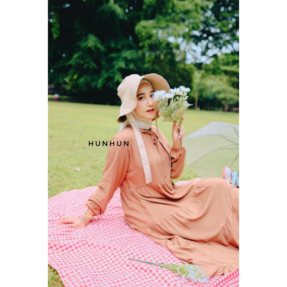 SOJIN MIDI DRESS RAYON PREMIUM SAFINA MIDI RAYON TERBEST SELLER OOTD SELEBGRAM FASHION WANITA KEKINIAN BAHAN KATUN RAYON FASHION WANITA MODERN