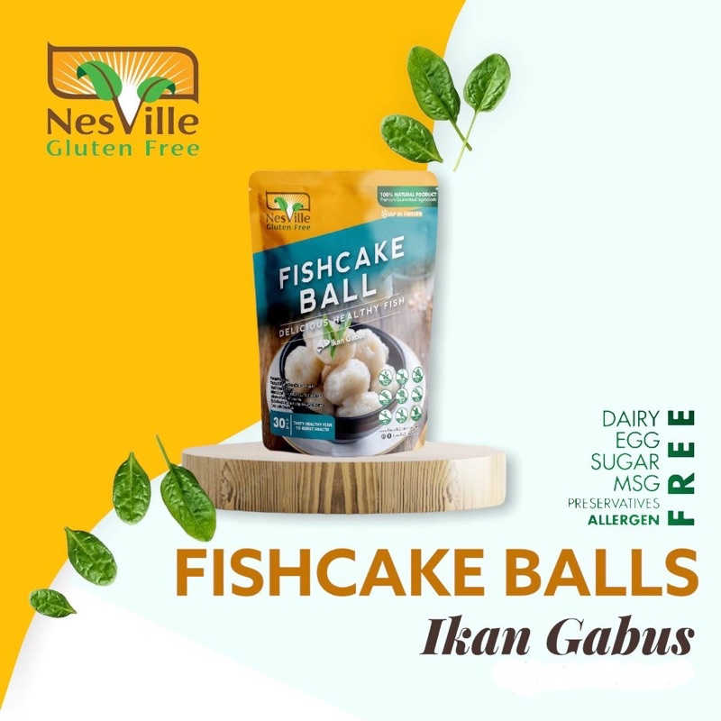 

Fishcake empek ikan gabus nesville gluten free/autis autoimun diet karbohidrat berkebutuhan khusus