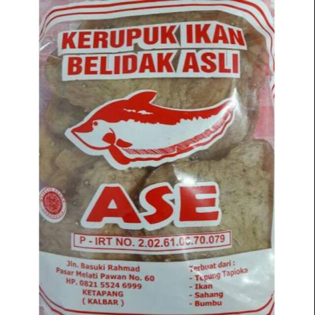 

Kerupuk Ikan Belidak Asli Khas Ketapang - Kalbar