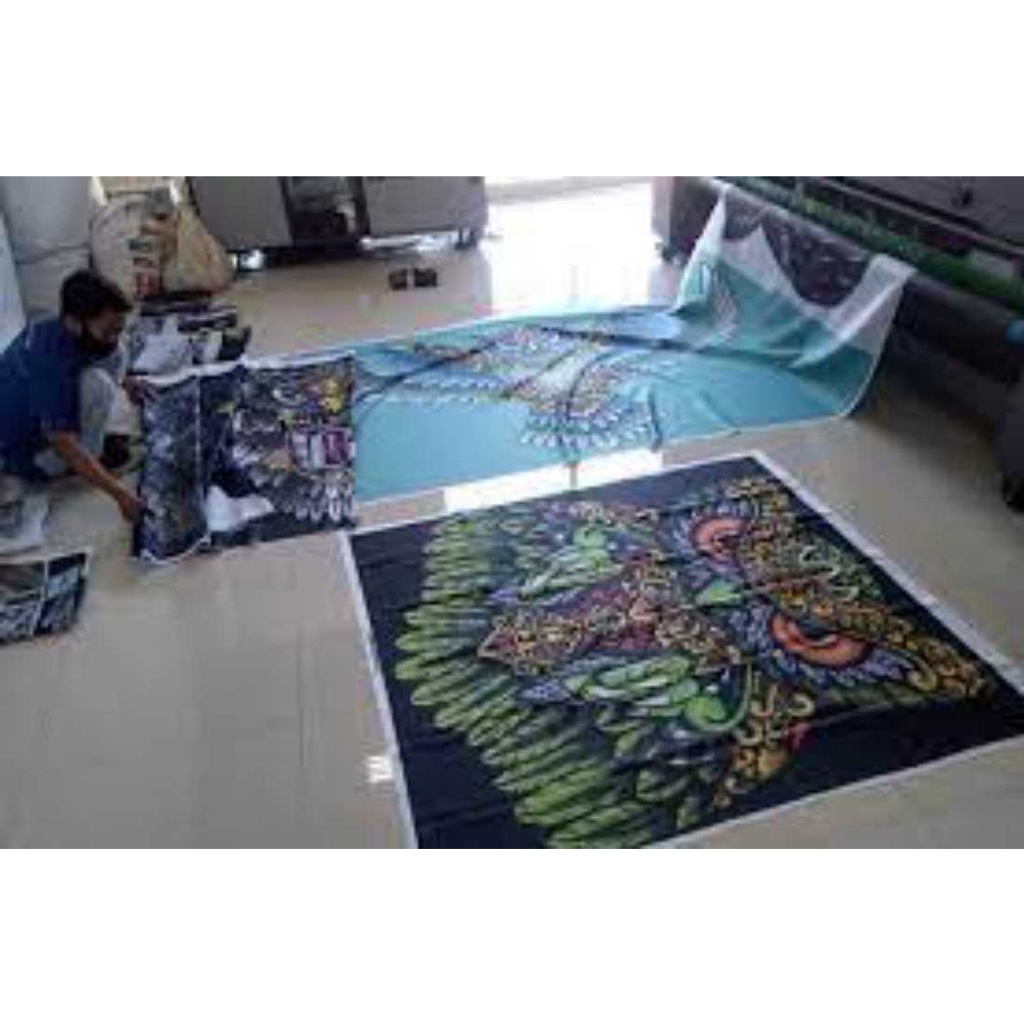 Cetak Kain Satin 1x1,5m
