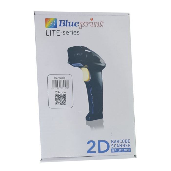 Blueprint Lite X2D CCD Barcode Scanner 2D USB Auto Scan Barcode QR