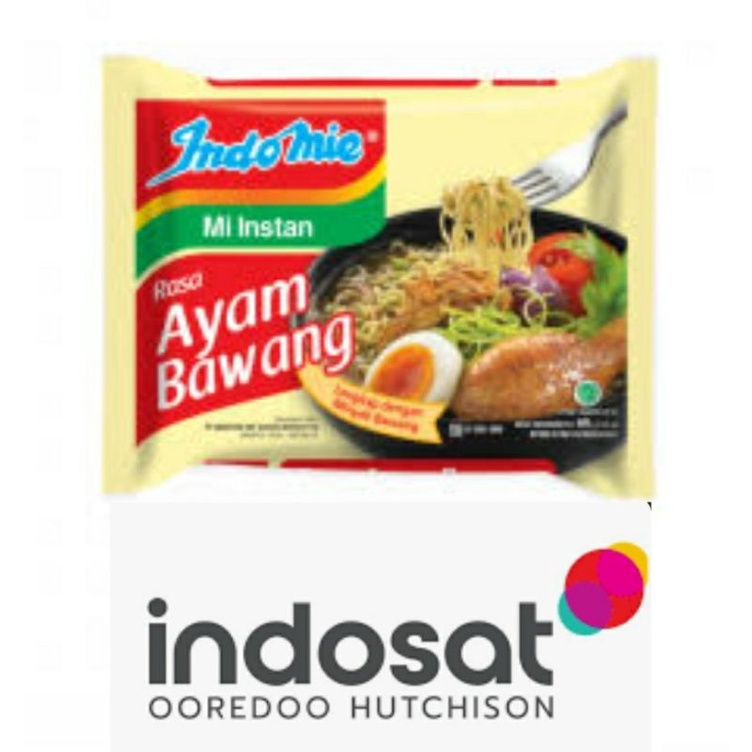 

( isat unli 3gb ) feat indomie
