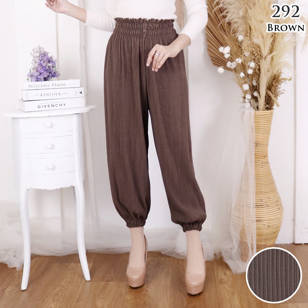 KULOT JOGGER 292 PLISKET LIDI PLEATS PANT KULOT PLISKET