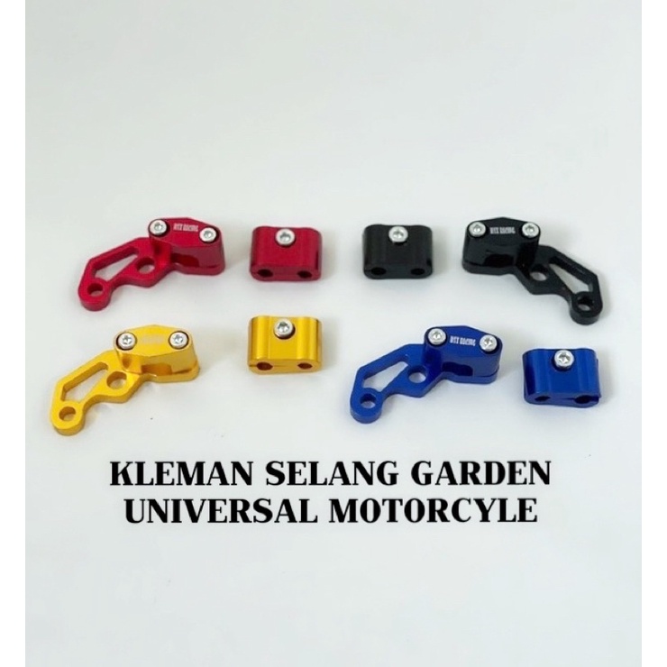 BREKET SELANG GARDEN KLEMAN GARDEN CNC REM DEPAN GEMBOK SELANG CNC UNIVERSAL