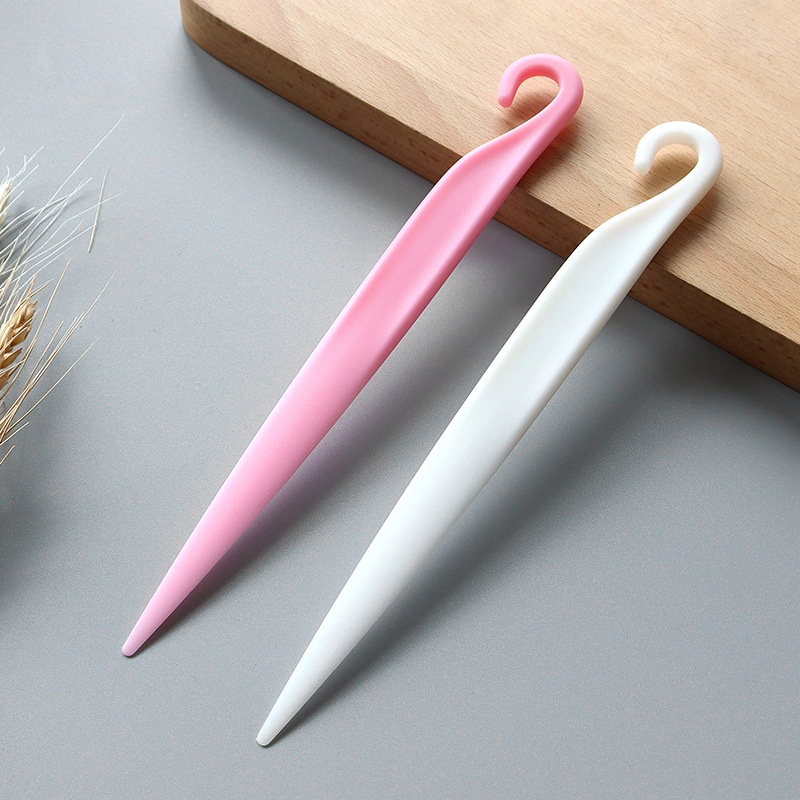 Kingsbakeware Pisau Chiffon Plastik / Pisau Pingiran Kue / Pisau Plastik