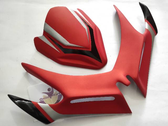 Winglet plus Visor Vario 125 LED new dan Vario 150 LED new 2018