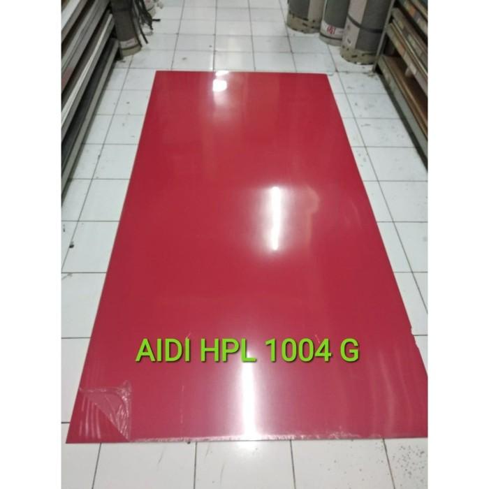 Pittura | Ah 1004G Glamour Red Glossy Hpl Merah Kilap Hpl Polos Kilap Aidi 1004 Super Murah