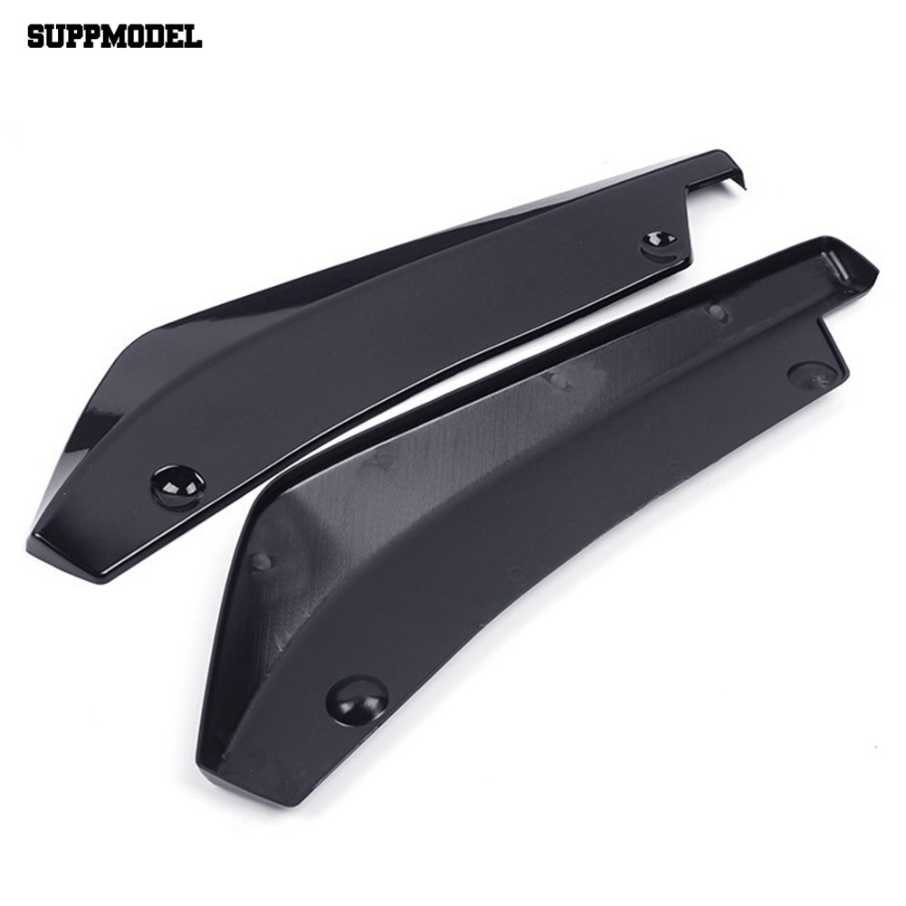 2Pcs Pelindung Bumper Belakang Mobil Universal