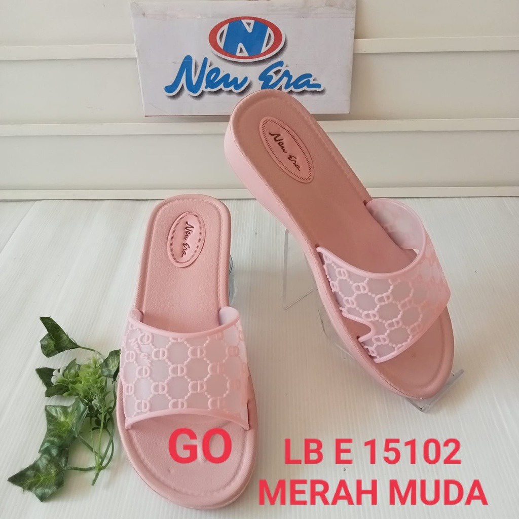 sogo NEW ERA LB E 15102 Sandal Slop Plat Cewek Size 37-41