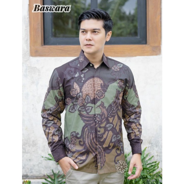 Kemeja Batik Semitulis Premium Katun Primis Full Furing Size S M L XL XXL