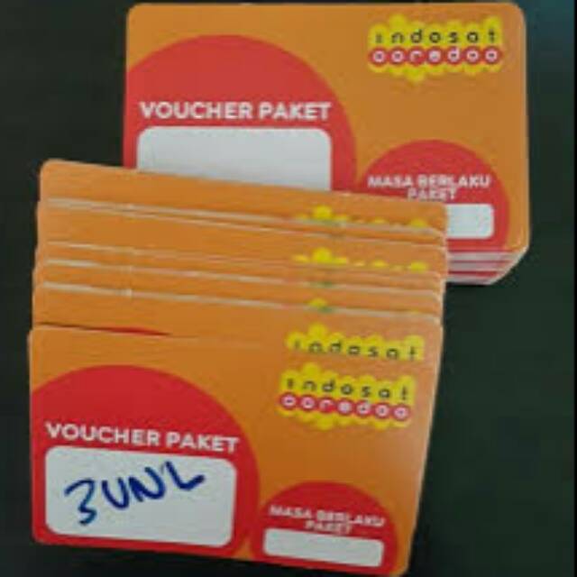Voucher Indosat 3GB+Unlimited Youtube