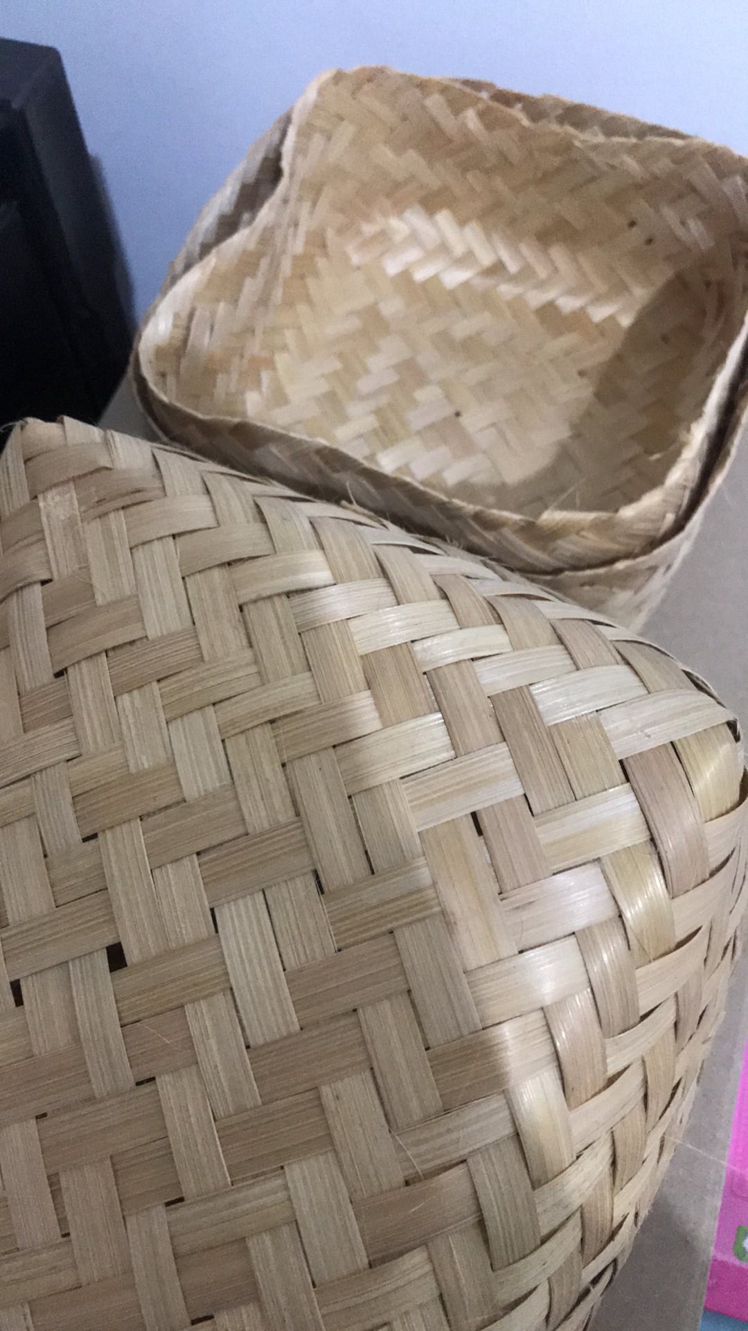Besek Bambu Ukuran 18 X 18 Cm