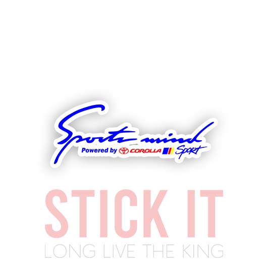 

Stiker sablon setrika DTF kaos baju sticker vinyl sport mind 28