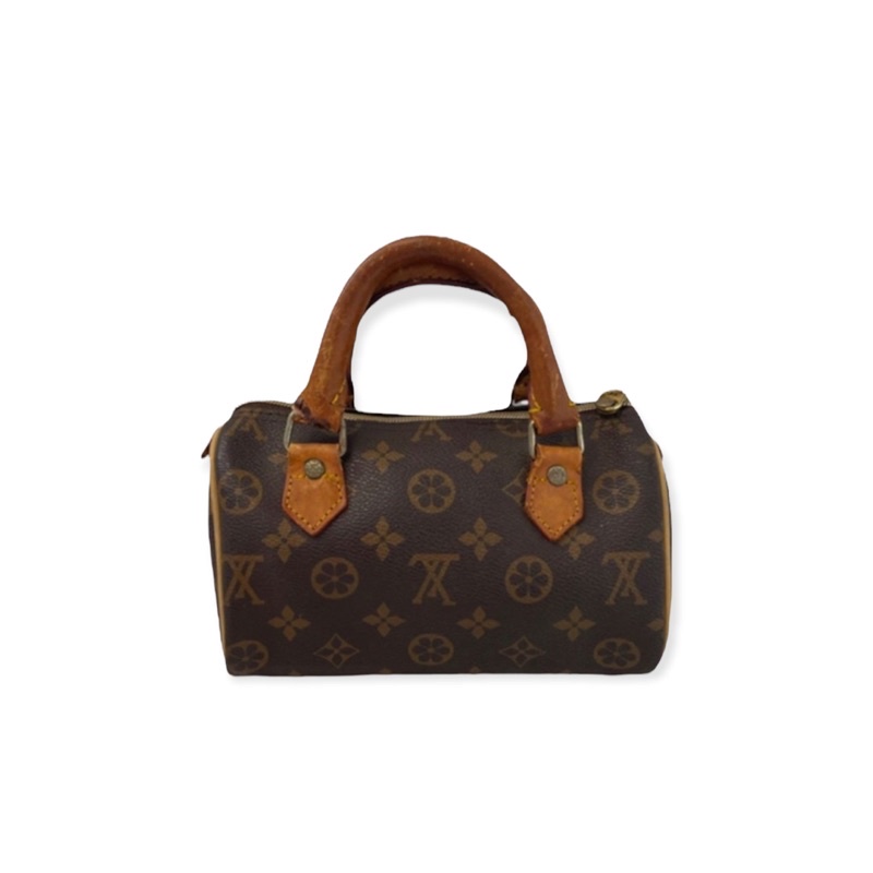 PRELOVED TAS LV MONOGRAM NANO SPEEDY MINI HAND BAG