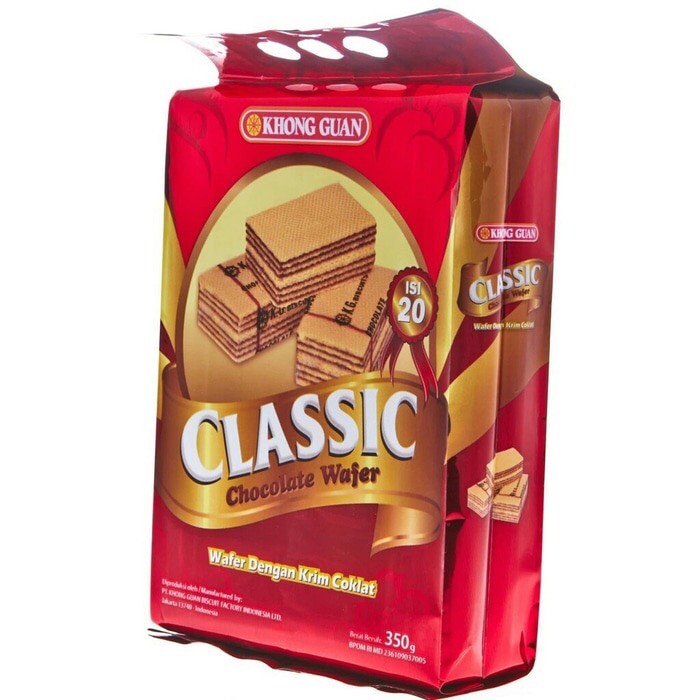 

Jual KHONG GUAN WAFER COKELAT CLASSIC