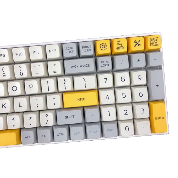 KEYCAPS HEAVY INDUSTRY MDA PROFILE SUBLIM MECHANICAL KEYBOARD