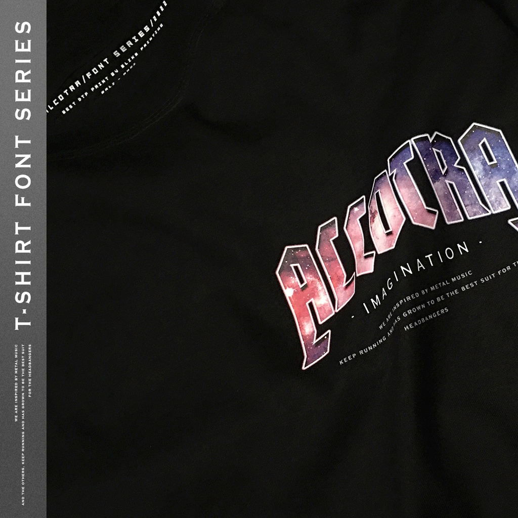 TS ALCO GLX BAHN // T-SHIRT ALCOTRA GALAXI FONT