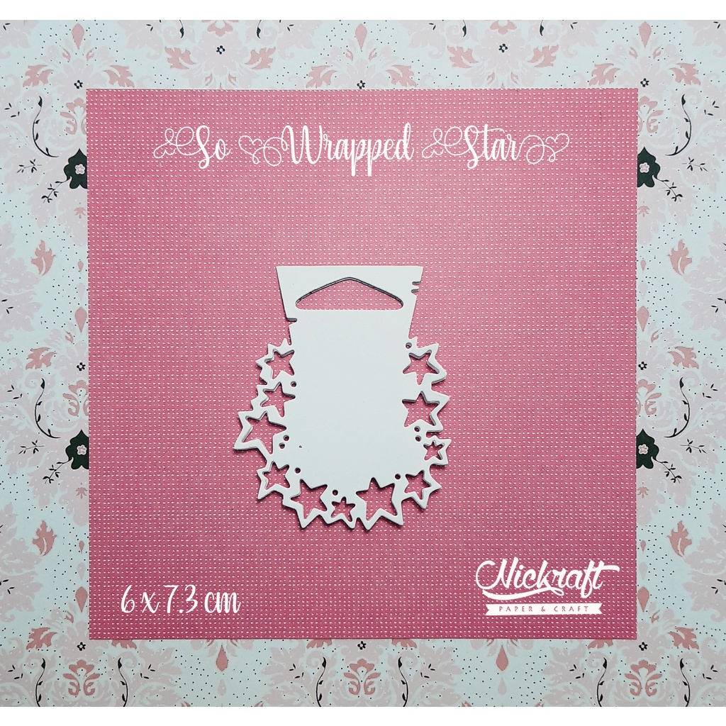 

SO WRAPPED STAR - BAHAN SCRAPBOOK TAG LABEL KECIL