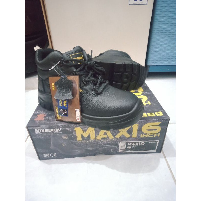 sepatu safety krisbow maxi 6 inch