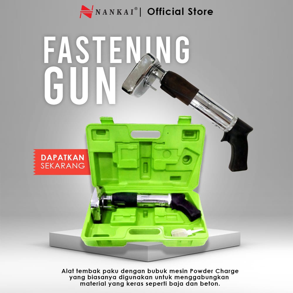 Nankai Alat Mesin Tembak Paku Beton Fastening Gun Ramset Gun