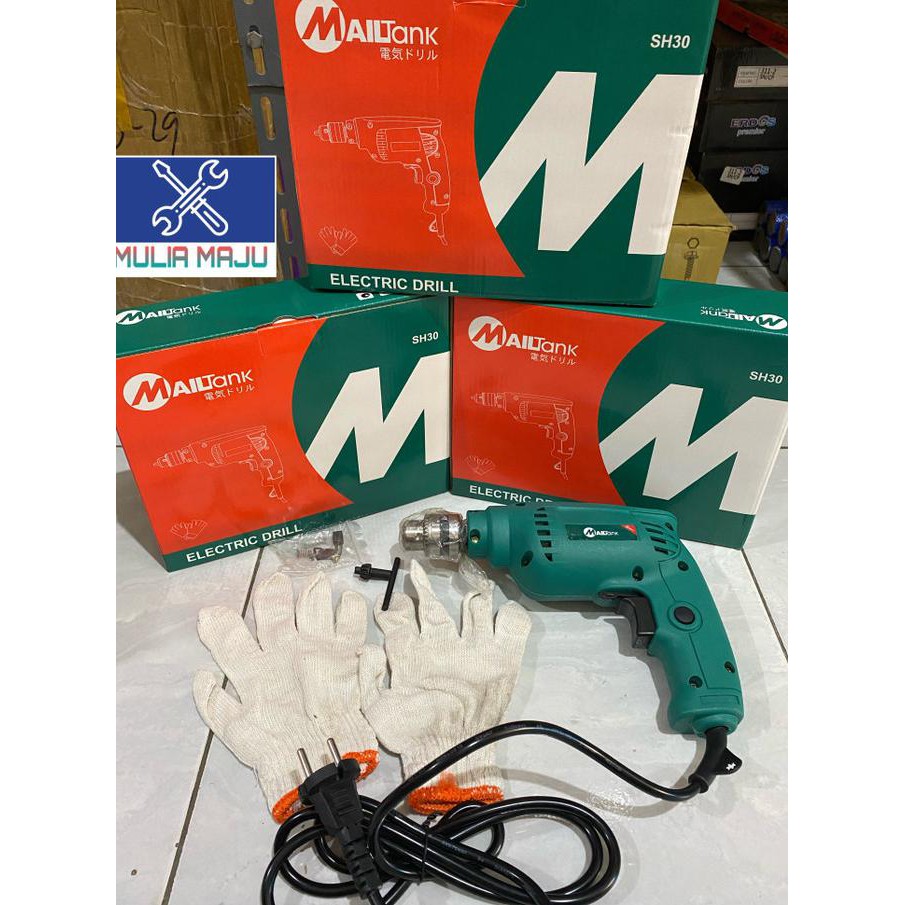 -READY- MESIN BOR LISTRIK MAILTANK SH-30 / MESIN BOR MAILTANK 10MM
