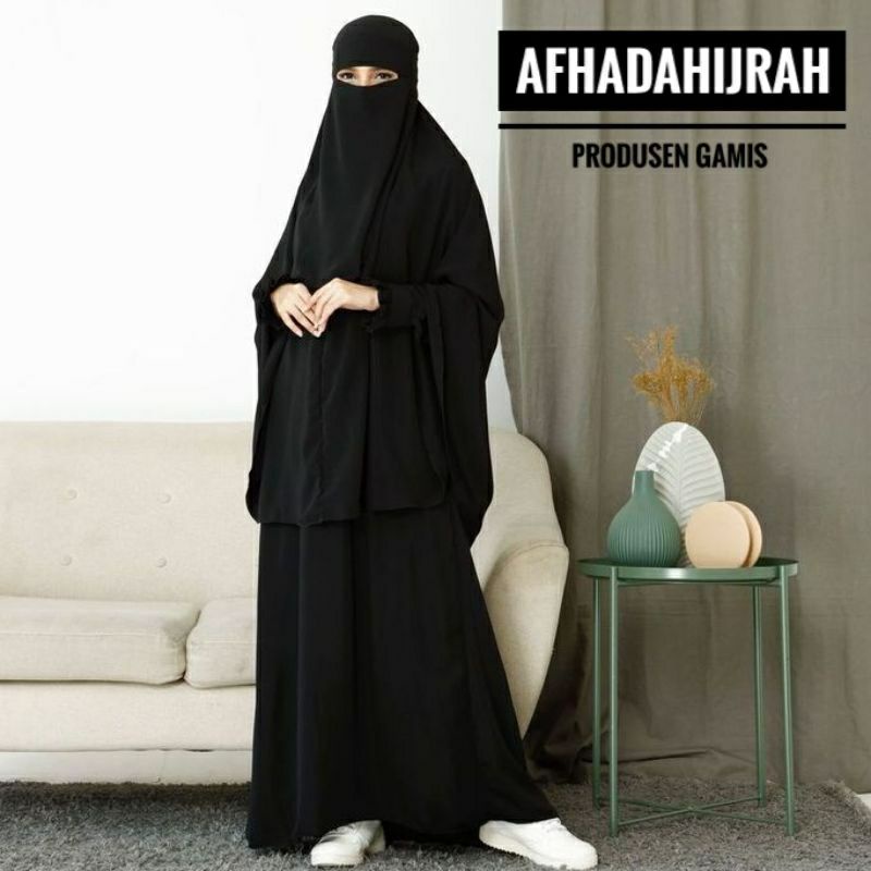 GAMIS SET SYARI CADAR TERBARU MODEL SEKARANG / IR FASHION / GAMIS SUNAH / GAMIS SET CADAR / MODEL  S
