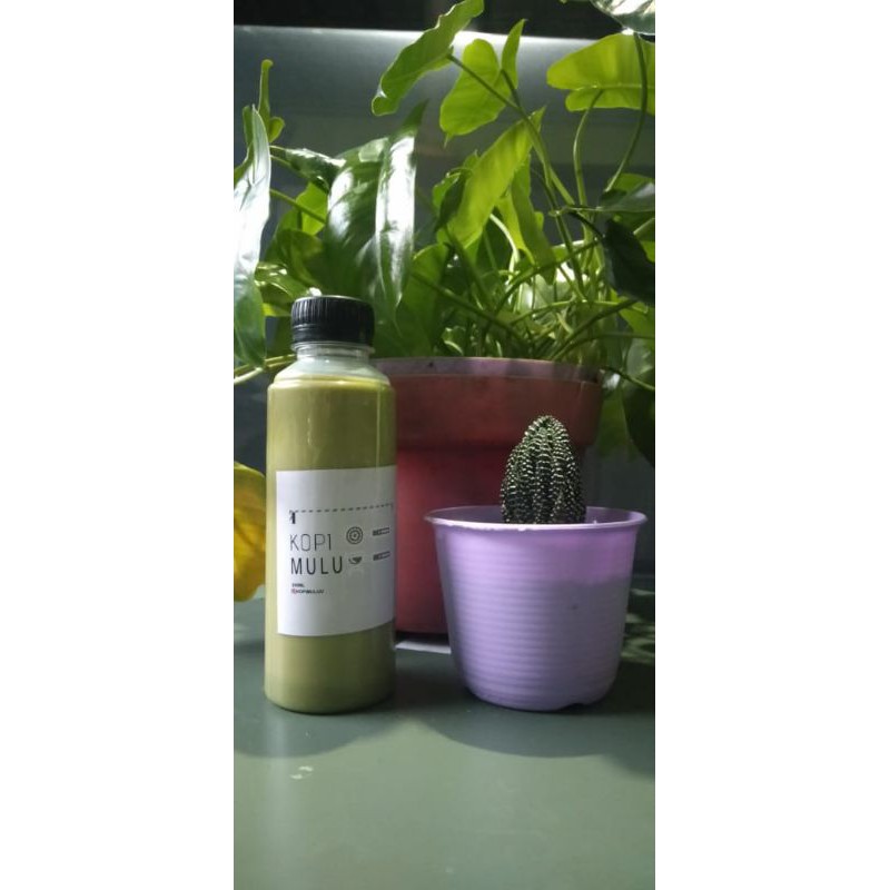 

green tea latte