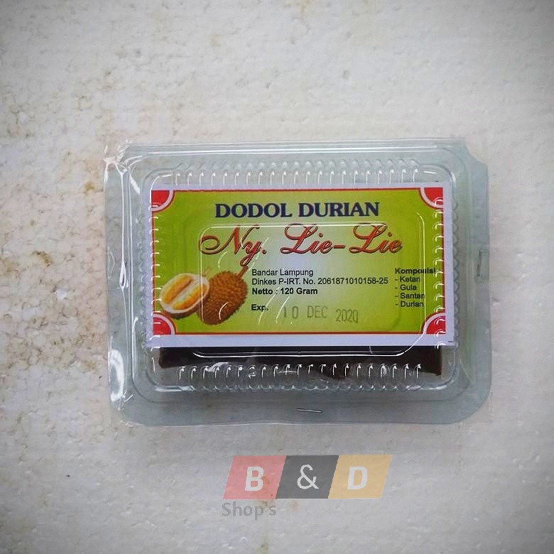 

NY. LIE LIE. Dodol Khas Lampung [12 Pcs].