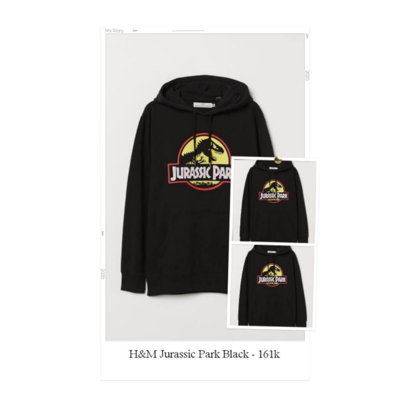 H&M Hoodie - Jurassic Park