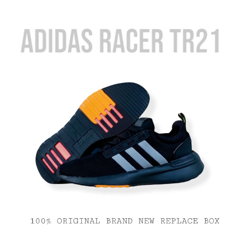 Sepatu Pria Sneakers Adidas Racer TR21 Original Hitam