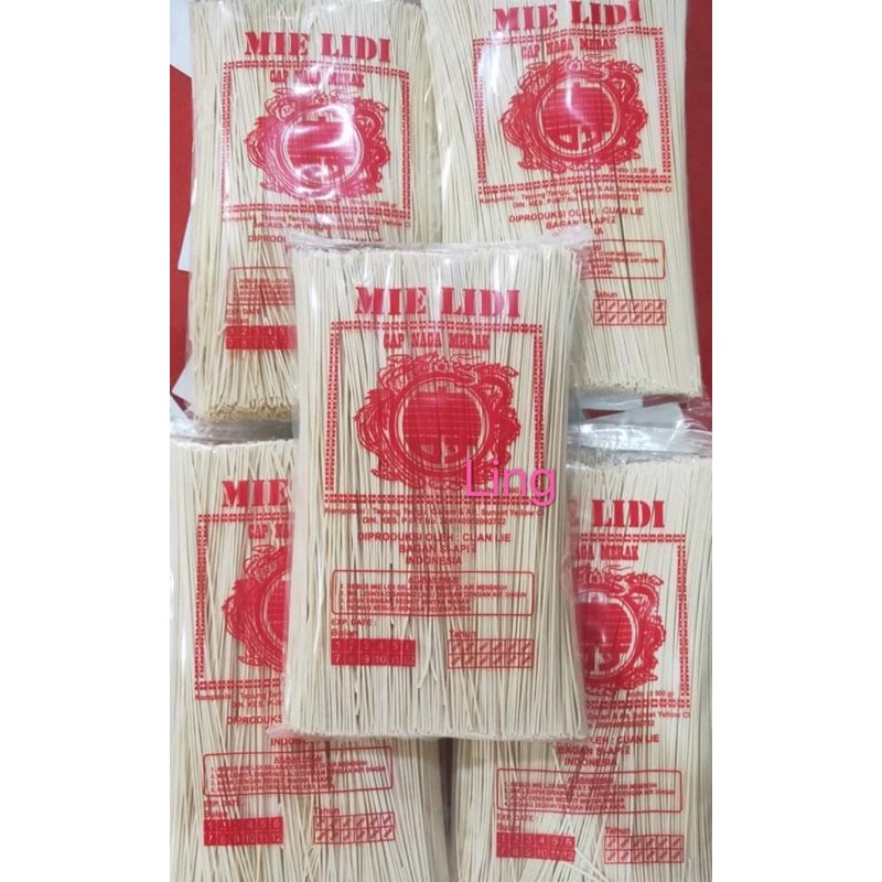 

mie lidi cap naga merak rebus