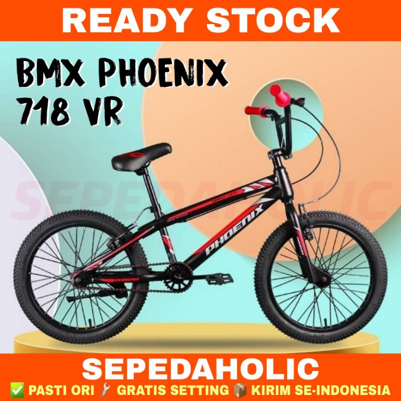 Sepeda BMX Anak PHOENIX 718 VR Ukuran 20 Inch Murah