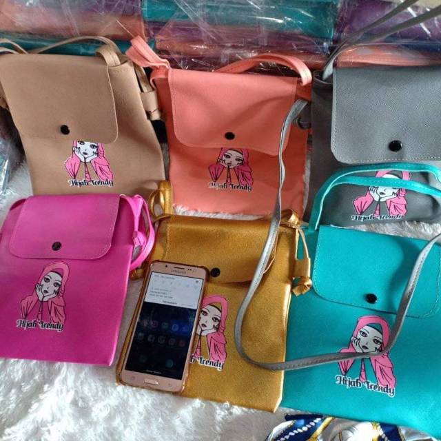 Chaza tas hp muslimah